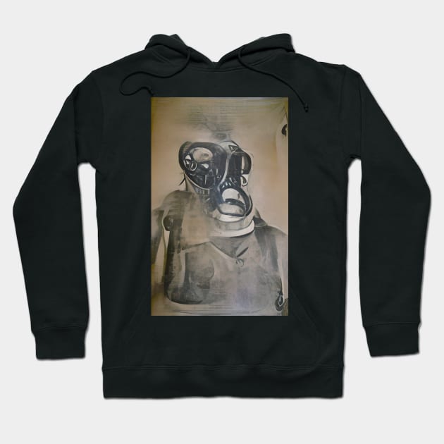 Gas Mask Hoodie by letherg